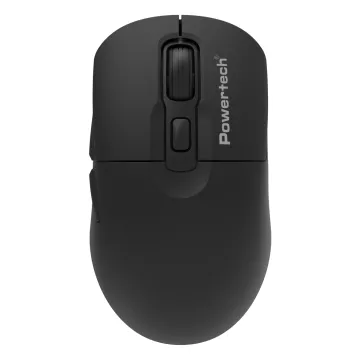 POWERTECH ασύρματο ποντίκι PT-1542, 2.4GHz, έως 5000DPI, αθόρυβο, μαύρο