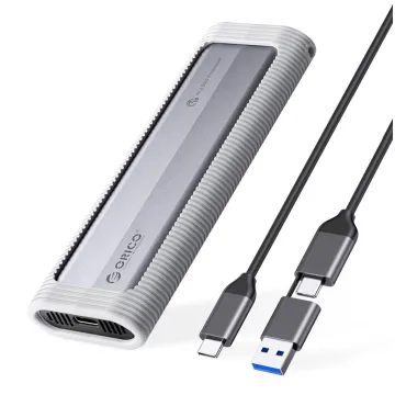 ORICO θήκη για M.2 NVME/NGFF SSD AXM2S-G2, 10Gbps, tool free, γκρι