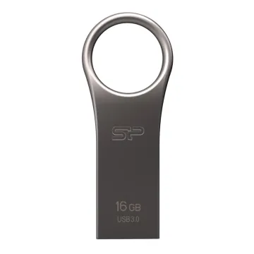 SILICON POWER USB Flash Drive Jewel 80, 16GB, USB 3.2, ασημί