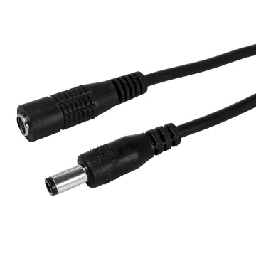 POWERTECH καλώδιο τροφοδοσίας USB-C σε DC CAB-UC095, 5.5x2.5mm, 0.5m, μαύρο