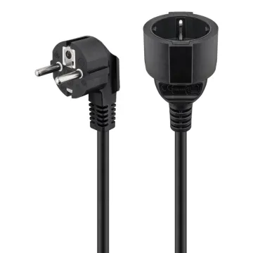 GOOBAY μπαλαντέζα ρεύματος 93093, schuko, 3m, μαύρη