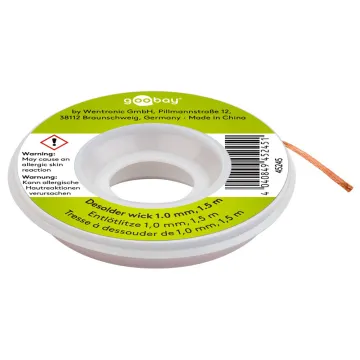 GOOBAY ταινία αποκόλλησης χαλκού 45245, 1.0mm, 1.5m