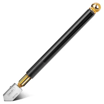 DELI υαλοκόπτης λαδιού DL2700 με δοχείο λαδιού, 3-12mm πάχος κοπής, 180mm