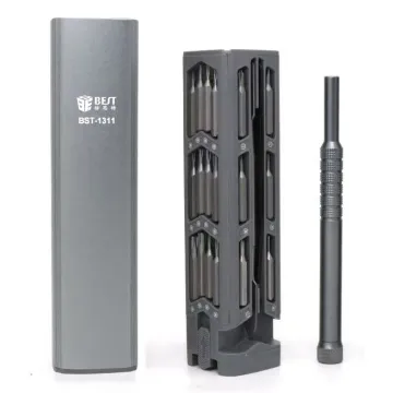 BEST σετ κατσαβίδι ακριβείας BST-1311 με 42 μύτες, με θήκη, 45τμχ