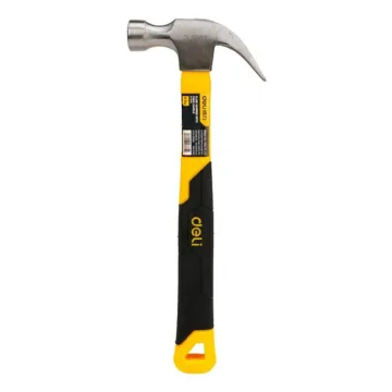 DELI σφυρί προκοβγάλτης DL5002 με αντιολισθητική Fiberglass λαβή, 500gr, 340mm