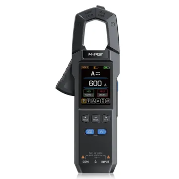 FNIRSI ψηφιακή αμπεροτσιμπίδα/πολύμετρο DMC-100, 600A AC/DC, NCV, True RMS, επαναφορτιζόμενη