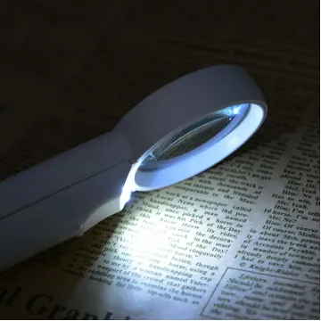 SUNSHINE μεγεθυντικός φακός χειρός MG6B-3 με φωτισμό LED, Φ50mm, 5x