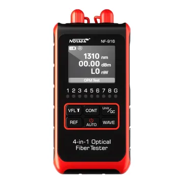 NOYAFA tester καλωδίων οπτικής ίνας NF-916, 850-1650nm, -60~8dBm