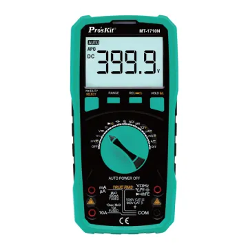 PROSKIT ψηφιακό πολύμετρο MT-1710N, μέτρηση AC/DC, True RMS, NCV