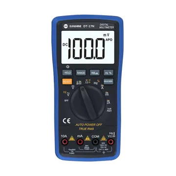 SUNSHINE ψηφιακό πολύμετρο DT-17N, AC 700V/DC 1000V, AC/DC 10A