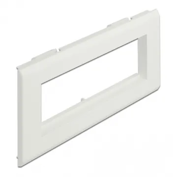 DELOCK module βάση πρίζας Easy 45 81317, 175x80mm, λευκό