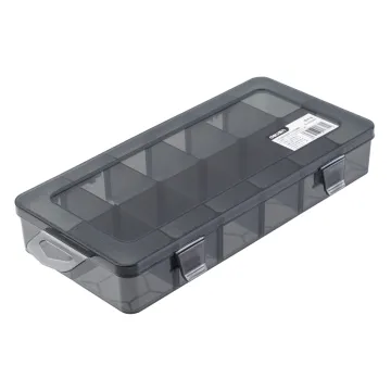DELI ταμπακιέρα DL432304, 12 θέσεων, 26x13.5x4.4cm, πλαστική, μαύρη