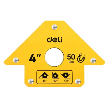 DELI μαγνητική γωνία συγκόλλησης DL-HDW50 με 45°/90°/135° γωνίες, 4