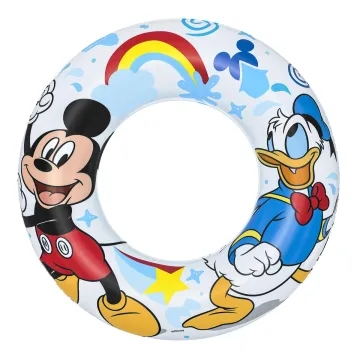 BESTWAY παιδικό σωσίβιο κουλούρα 91004, 56cm, 3-6 ετών, Mickey & Friends