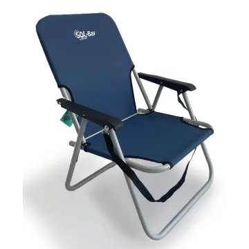 BRUNO καρέκλα παραλίας-κάμπινγκ SOL-Bay BRN-0295, αναδιπλούμενη, 61x53x65cm