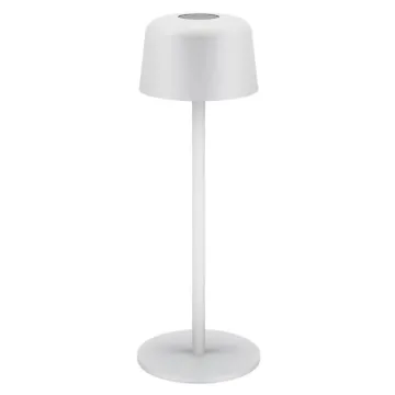 GOOBAY επιτραπέζιο φωτιστικό 77676, 3000K, dimmable, επαναφορτιζόμενο, λευκό