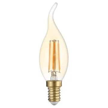 OPTONICA LED λάμπα Candle T35 Filament 1491, 4W, 2500K, E14, 400lm