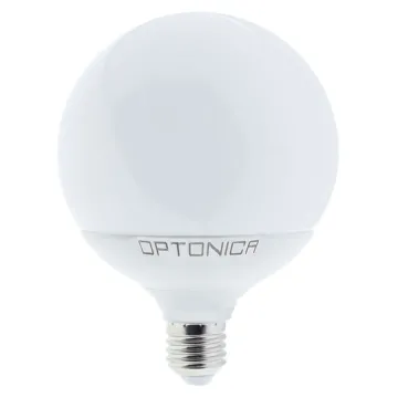 OPTONICA LED λάμπα G95 1841, 12W, 6000K, E27, 1200lm