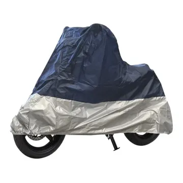PROPLUS κουκούλα μηχανής 610257 με θήκη, XL 246x104x127cm, μπλε/ασημί