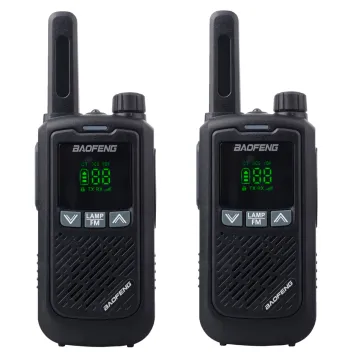 BAOFENG σετ ασύρματοι πομποδέκτες BF-T17, PMR, 0.5W, μαύρο, 2τμχ