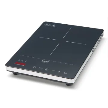 BRUNO επιτραπέζια επαγωγική εστία BRN-0205, μονή, 2000W, κουμπιά αφής, μαύρη