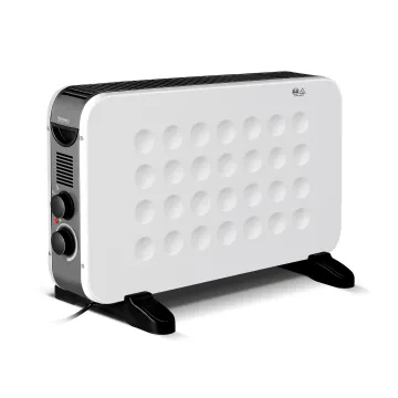 BRUNO θερμοπομπός BRN-0206, 2000W, με θερμοστάτη & ανεμιστήρα, λευκός