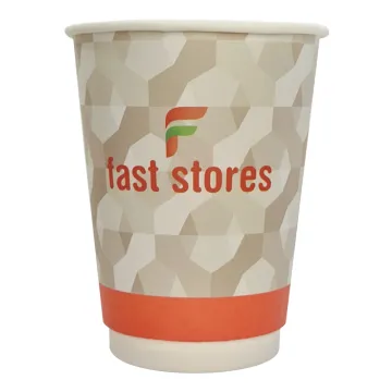 FAST STORES χάρτινα ποτήρια καφέ, 16oz, χωρίς καπάκι, 20τμχ