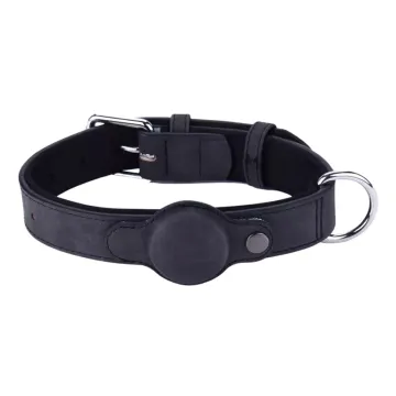 MILI κολάρο με θήκη smart tag MiCollar για σκύλους, large, μαύρο