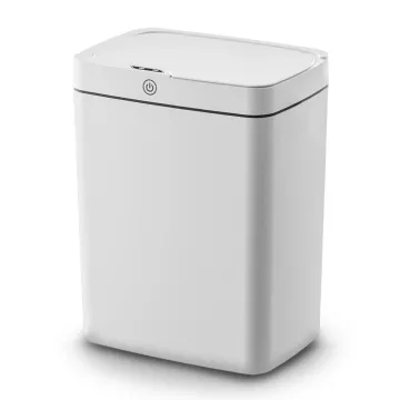 HOME USE κάδος απορριμμάτων HUH-0253 με φωτοκύτταρο, 13lt, λευκός