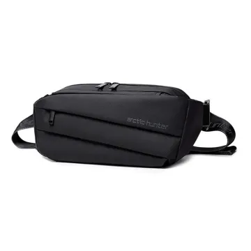 ARCTIC HUNTER τσάντα μέσης YB00029, 2.5L, μαύρη