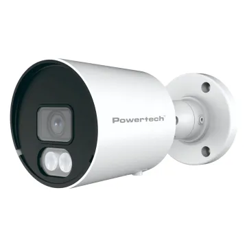 POWERTECH υβριδική κάμερα CCTV PT-1583 με μικρόφωνο & Full Color λειτουργία, 5MP, 2.8mm, IP67