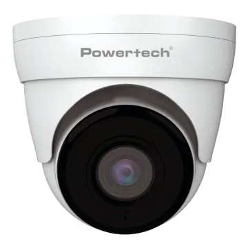 POWERTECH υβριδική κάμερα CCTV PT-1589 με μικρόφωνο & υπέρυθρα, 8MP, 2.8mm, IP66