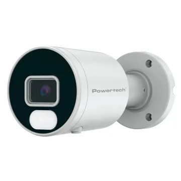 POWERTECH IP κάμερα PT-1594 με μικρόφωνο & Full Color λειτουργία, 8MP, 2.8mm, PoE, IP67