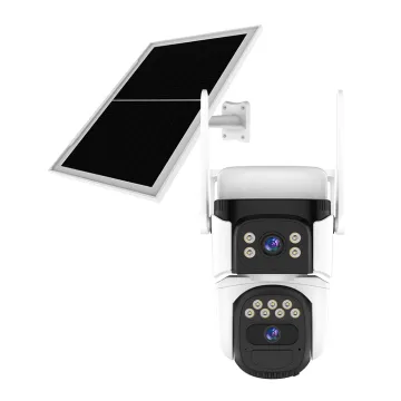 VSTARCAM smart ηλιακή κάμερα CB621DR, dual lens, 3MP, WiFi, SD, PTZ, IP66