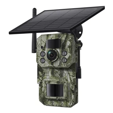 SECTEC smart ηλιακή κάμερα κυνηγού ST-HC809, 3MP, 4G, PIR, SD, IP66
