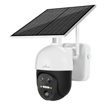 POWERTECH smart ηλιακή κάμερα PT-1497, dual lens, 3MP, 4G, PTZ, SD, IP65
