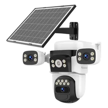 VSTARCAM smart ηλιακή κάμερα BG621SR, triple lens, 2MP, 4G, SD, PTZ, IP66