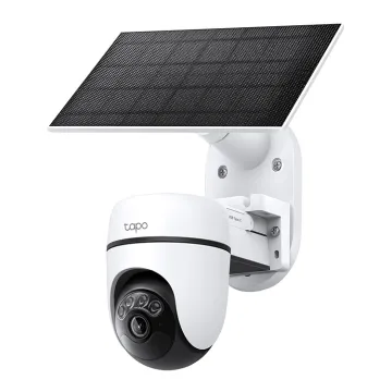 TP-LINK smart ηλιακή κάμερα Tapo C610 KIT, 2K/3MP, WiFi, PTZ, SD, IP65, EU/1.0