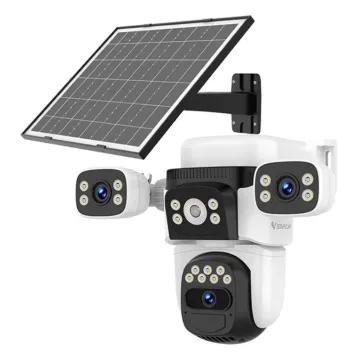 VSTARCAM smart ηλιακή κάμερα CB621SR, triple lens, 2MP, WiFi, SD, PTZ, IP66