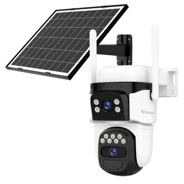 VSTARCAM smart ηλιακή κάμερα BG621DR, dual lens, 3MP, 4G, SD, PTZ, IP66