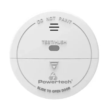 POWERTECH ασύρματος ανιχνευτής καπνού PT-1610 για συναγερμούς, 433MHz