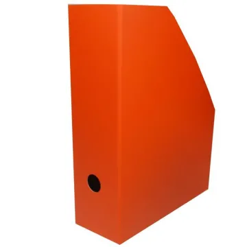 Next θήκη περιοδικών Colors πορτοκαλί χάρτινη Υ32x25x9 εκ.