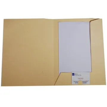 Νext φάκελος παρουσίασης (folder) leather skin κίτρινο 250γρ. Υ32x24εκ. Δυνατότητα εκτύπωσης (ΤΕΜ10)