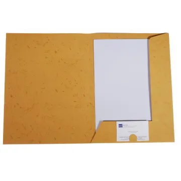 Νext φάκελος παρουσίασης (folder) skin μουσταρδί 250γρ. Υ32x24εκ. Δυνατότητα εκτύπωσης (ΤΕΜ10)