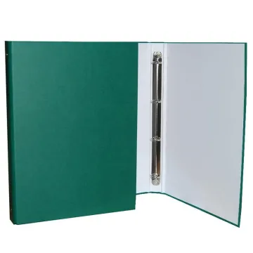 Νext κλασέρ Classic με 4 κρίκους πράσινο Υ32,5x23,5x3εκ. (ΠΑΚ6)