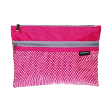 Comix τσαντάκι με φερμουάρ - θήκη Α4 φουξ Y33,5x24,5εκ.