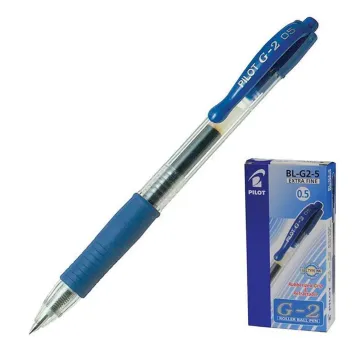 Pilot στυλό jel G2 extra fine μπλε 0.5mm (ΤΕΜ12)