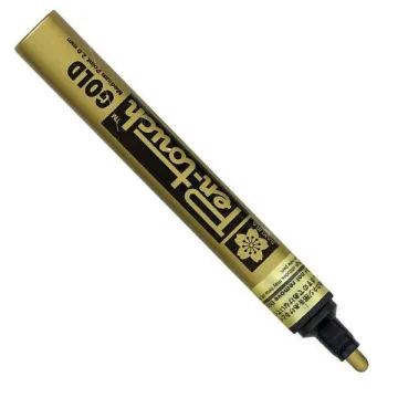 Sakura μαρκαδόρος μεταλλικός χρυσός 2mm Μ (ΤΕΜ12)