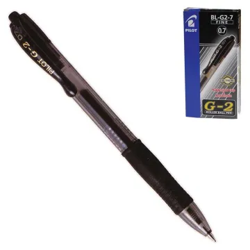 Pilot στυλό gel G2 fine μαύρο 0,7mm (ΤΕΜ12)