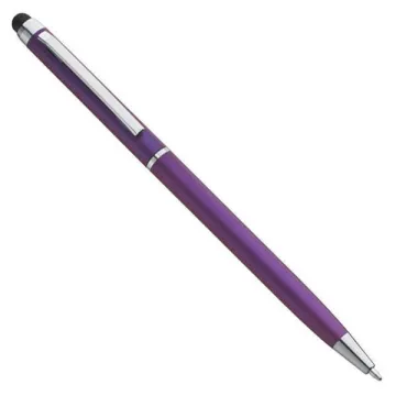 Στυλό- touch pen μωβ 13xØ0,6εκ. Δυνατότητα εκτύπωσης. (ΠΑΚ6)